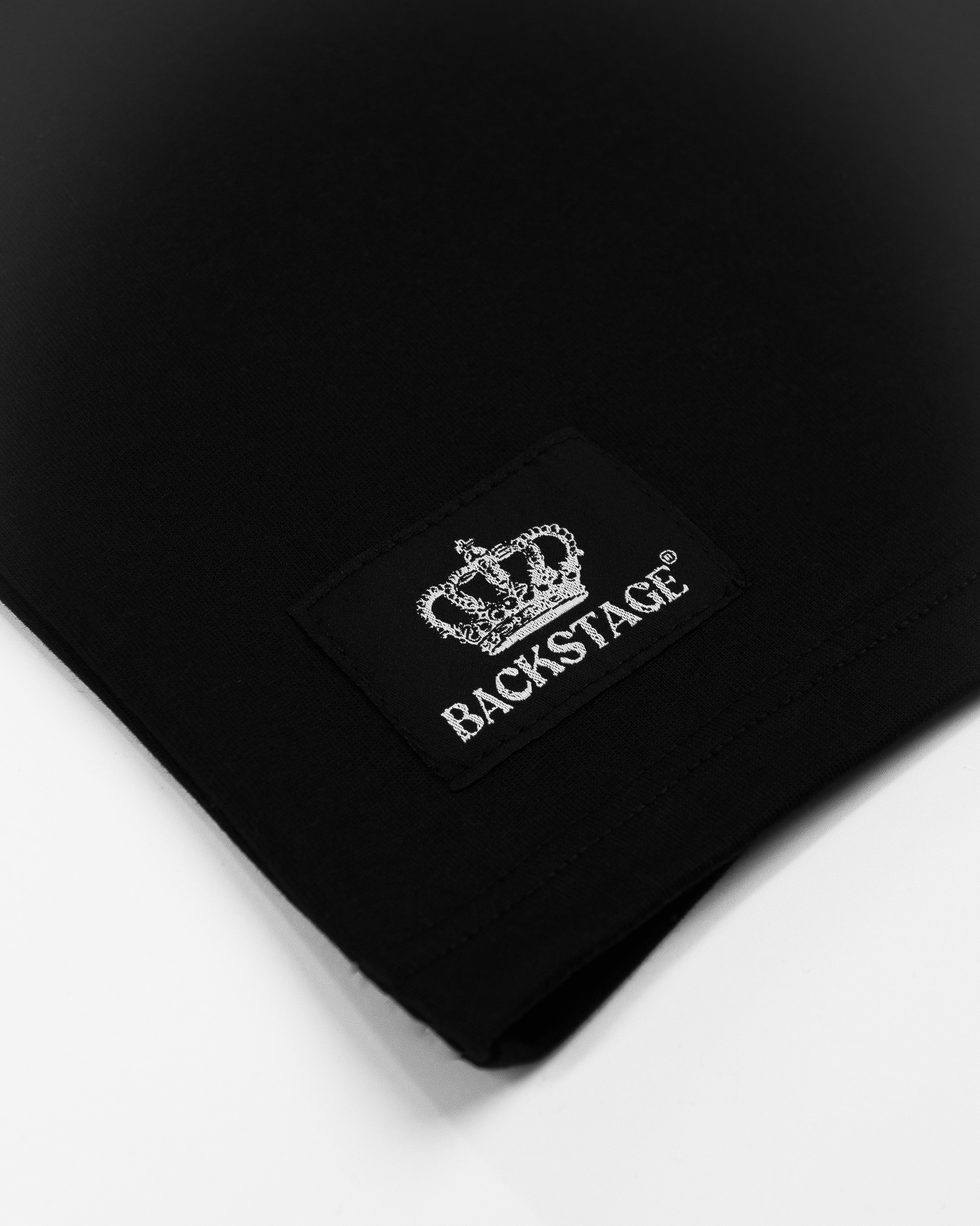 Premium Boxy Black Tee