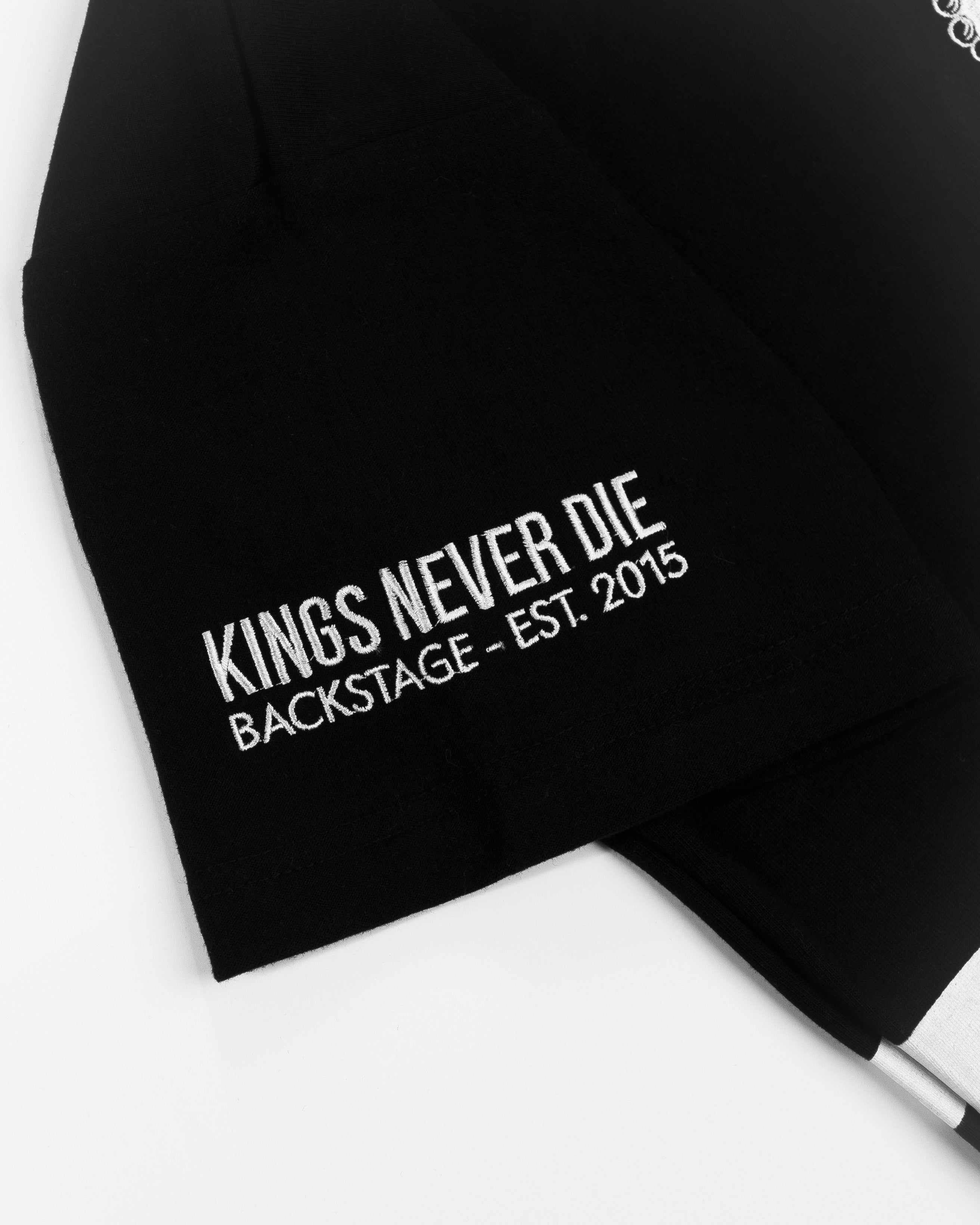 Premium Extra Boxy Black Tee
