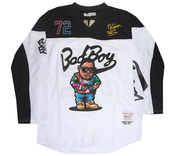 White Hockey Jersey
