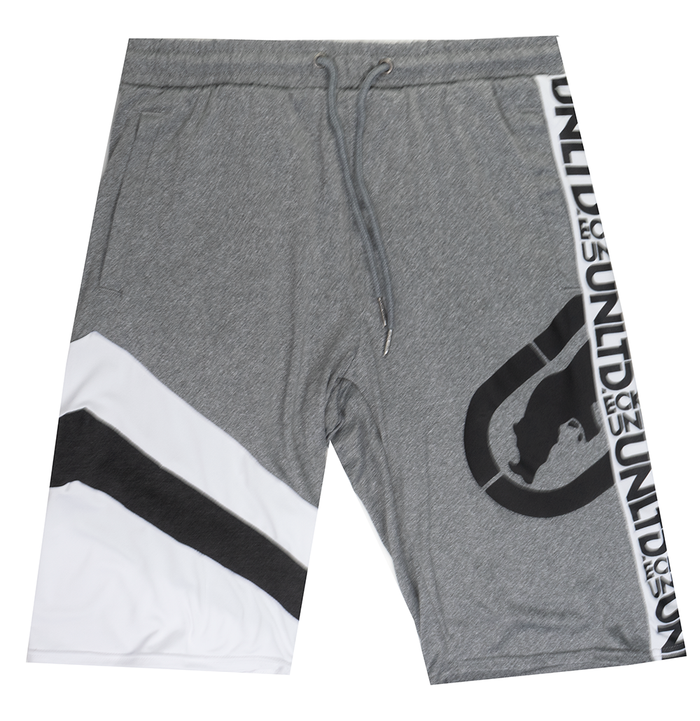Grey Stripes Shorts
