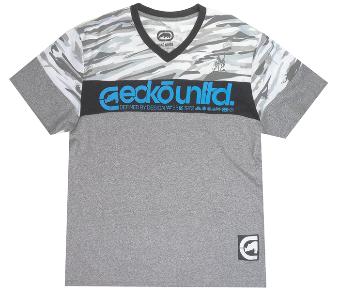 Grey Blue Camo Tee