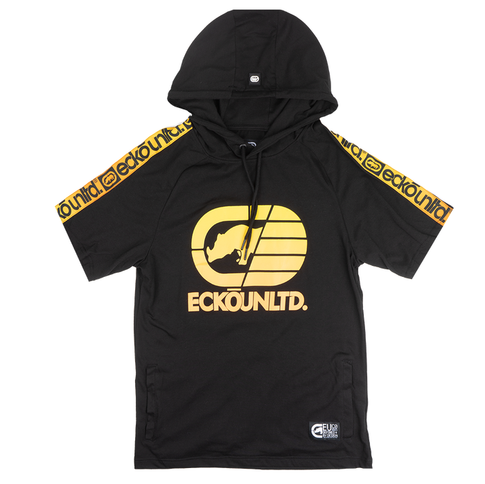 Colour Black Hoodie