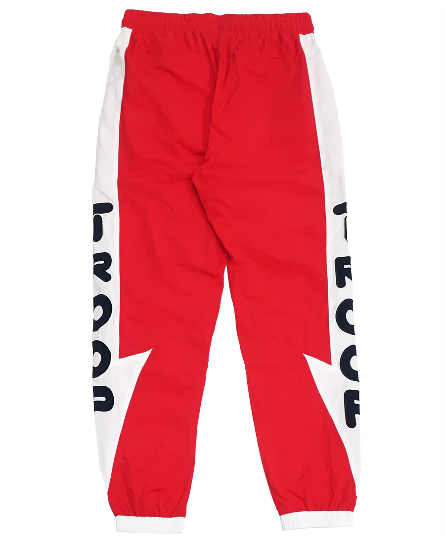 Red Nylon Pants