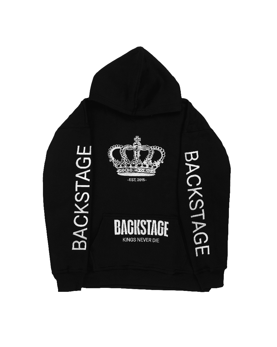 Premium Black Hoodie 2