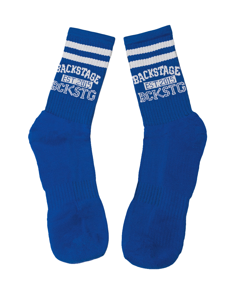 Rock It Blue Socks