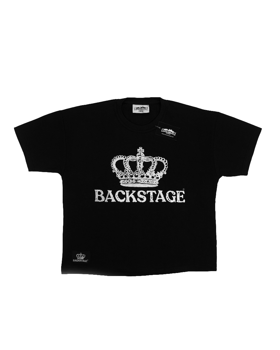 Premium Boxy Black Tee