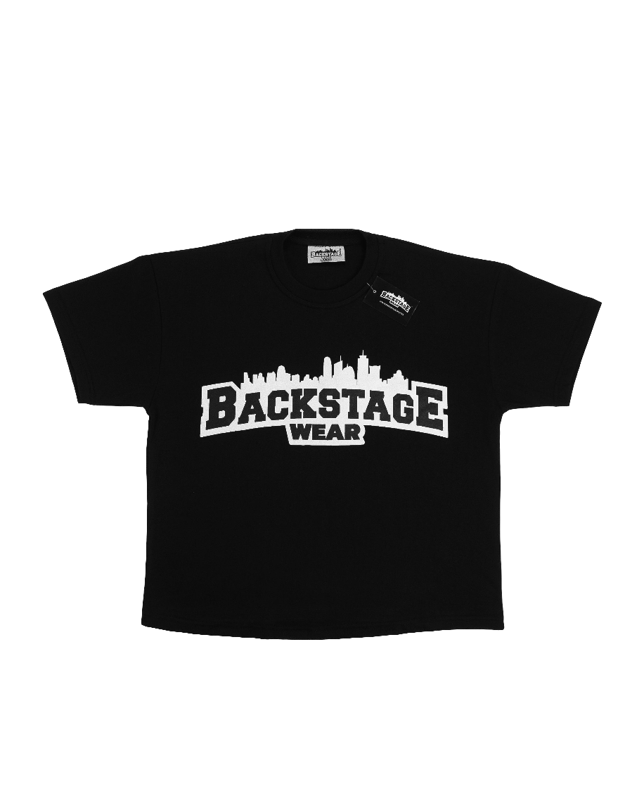 Essentials Boxy Black Tee