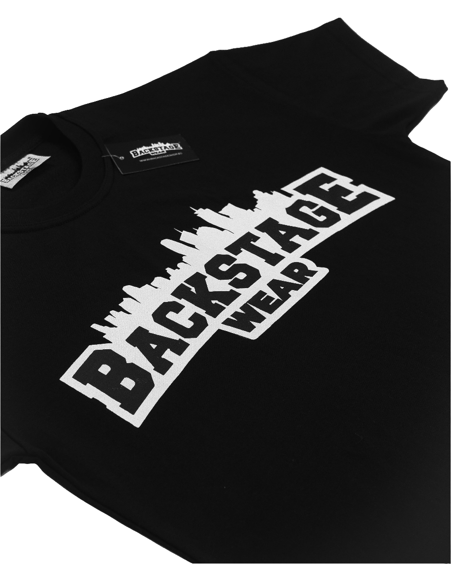 Essentials Boxy Black Tee